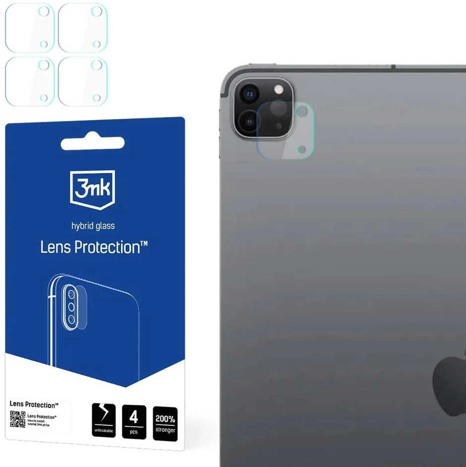 3mk Lens Protection™ hibridinis fotoaparato stiklas, skirtas iPad Pro 12.9" 2021/2022 m
