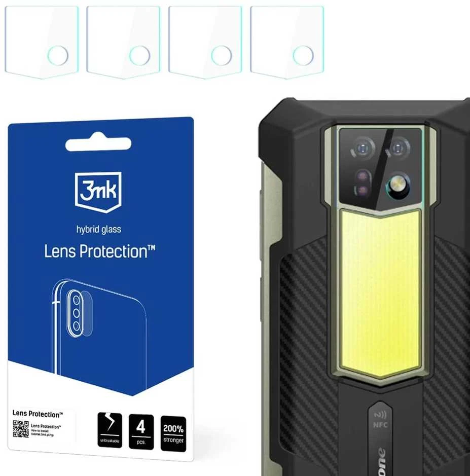 3MK objektyvo apsauga „Ulefone Armor 24O 4vnt“