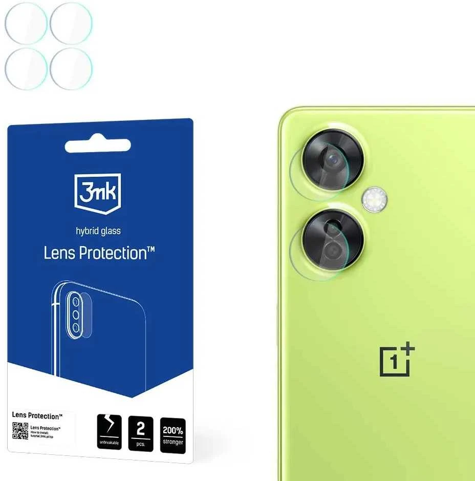 3mk Lens Protection™ hibridinis fotoaparato stiklas, skirtas OnePlus Nord CE 3 Lite
