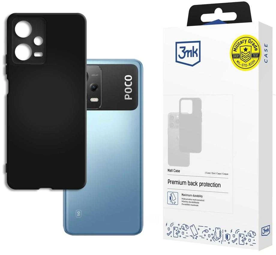 Dėklas 3mk Matt Case Xiaomi Poco X5 5G juodas
