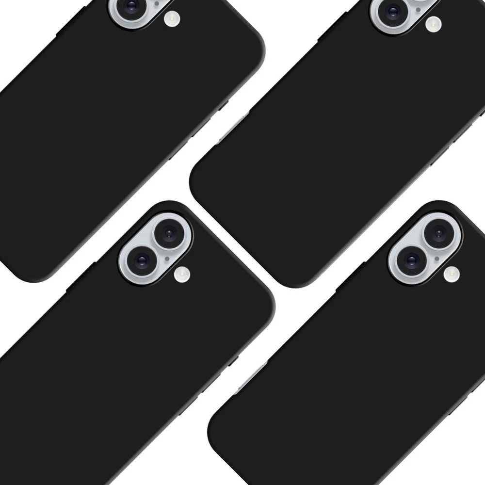 3Mk Apsauginis 3mk matinis dėklas „Pro“, skirtas „iPhone 16“ - matinis juodas