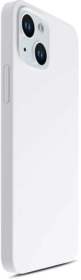 Dėklas 3Mk Protection 3 mk Hardy silikoninis „MagCase“, skirtas „iPhone 15 Plus“ – baltas