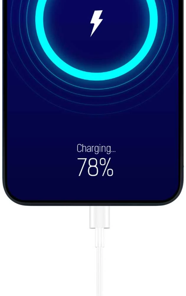 3Mk apsauginis 3mk laidas 3in1 USB-A - micro USB / Lightning / USB-C 1.2m 20V/2.4A 15W - baltas