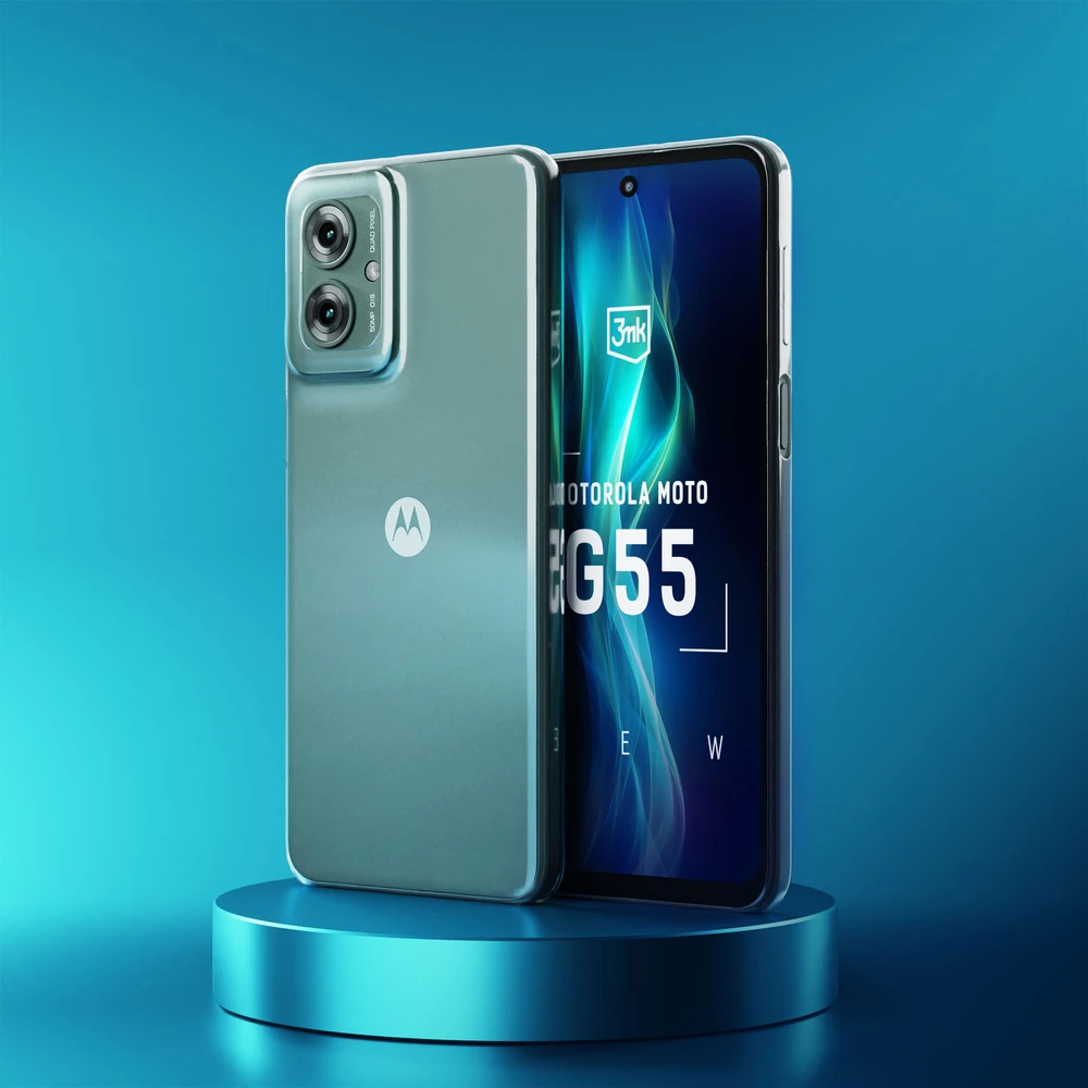 3MK skaidrus Dėklas Motorola Moto G55 5G