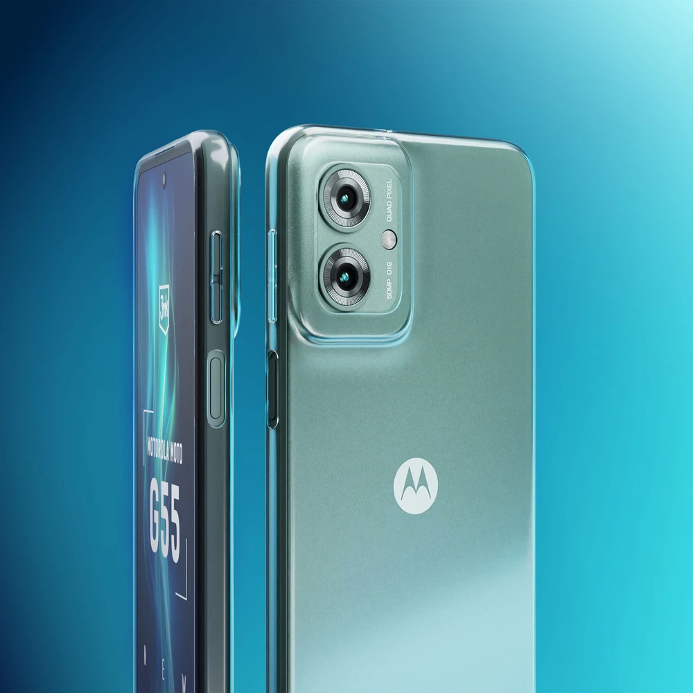 3MK skaidrus Dėklas Motorola Moto G55 5G