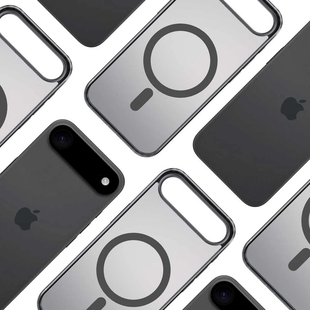 Dėklas 3mk Frosty MagCase Apple iPhone Air juodas