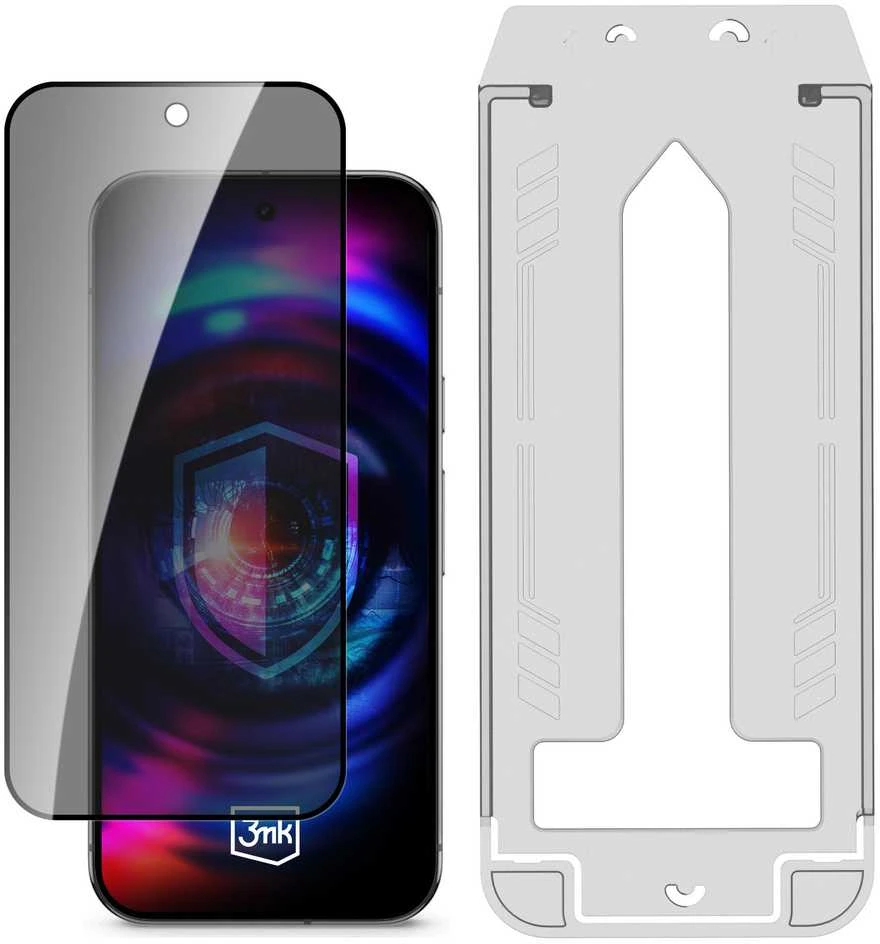 Nezatříděno 3Mk apsauga „Google Pixel 10/10 Pro“ – 3mk kieto stiklo maksimalus privatumas