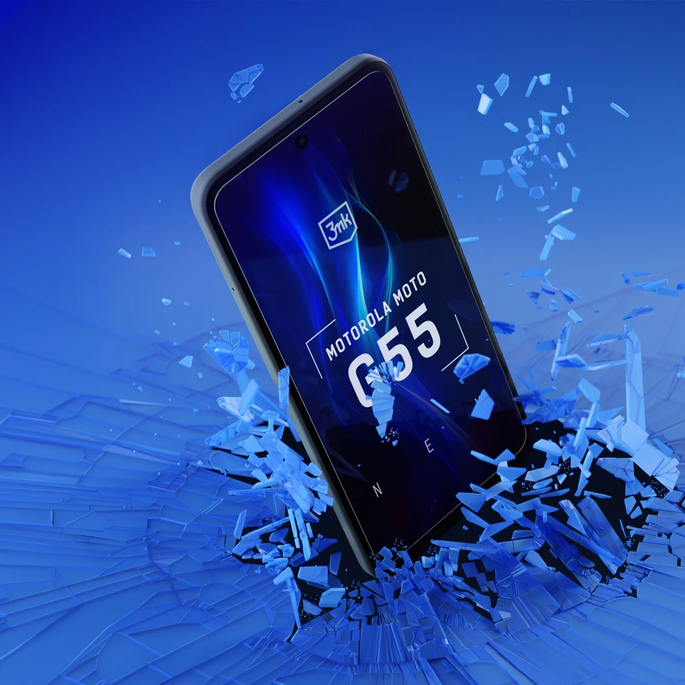 3Mk Protection 3mk HardGlass™ grūdintas stiklas Motorola Moto G55 5G telefonui