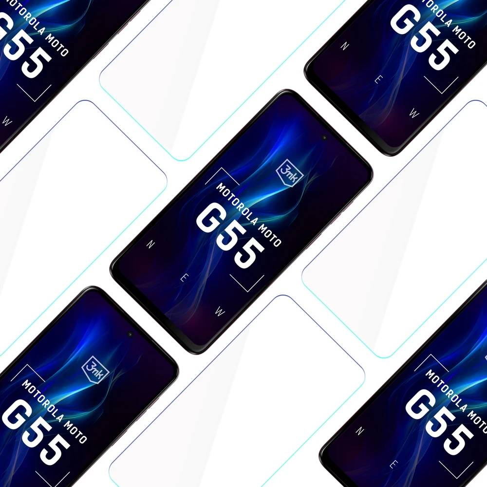 3Mk Protection 3mk HardGlass™ grūdintas stiklas Motorola Moto G55 5G telefonui
