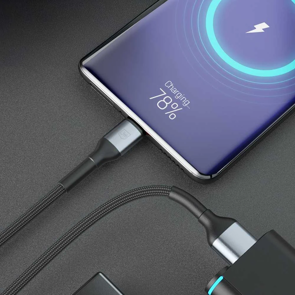 3Mk Protection 3mk Hyper Cable N-SERIES USB-A / USB-C 2m 9V/2A 18W / juodas