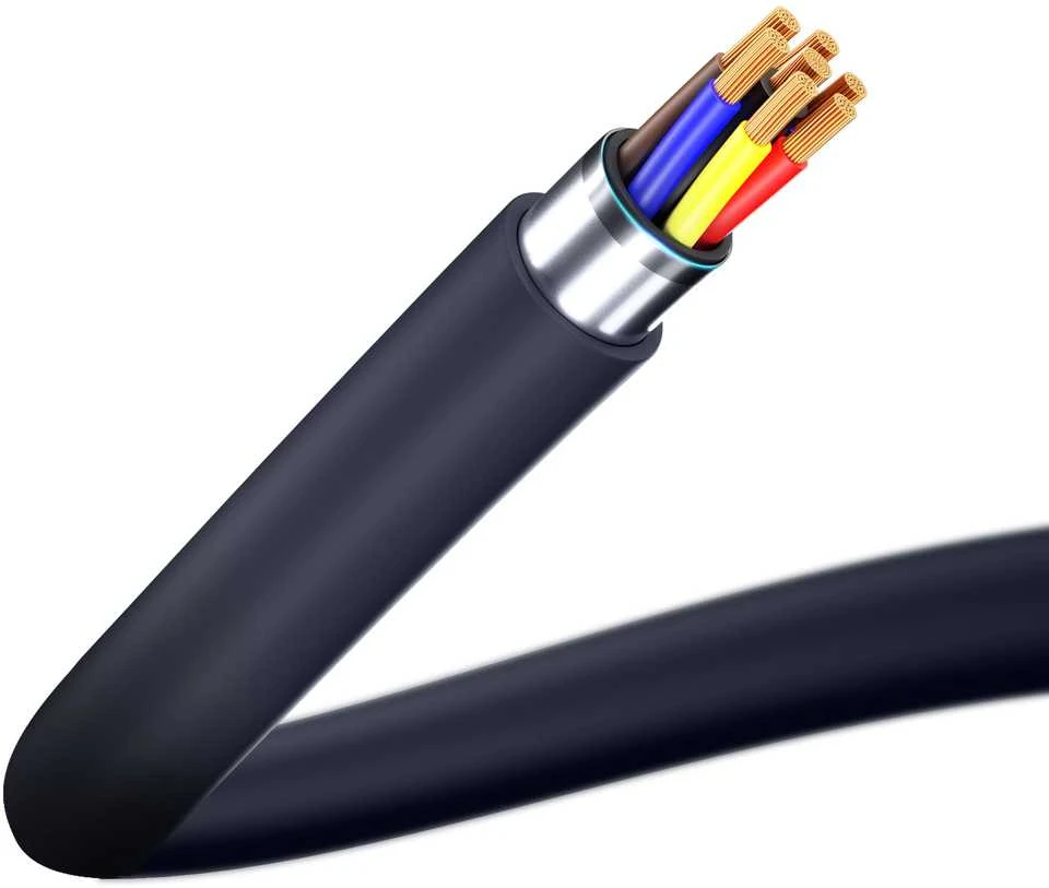 3MK Hyper Cable USB-A – Micro USB1.2m 5V 2,4A juodos spalvos cable