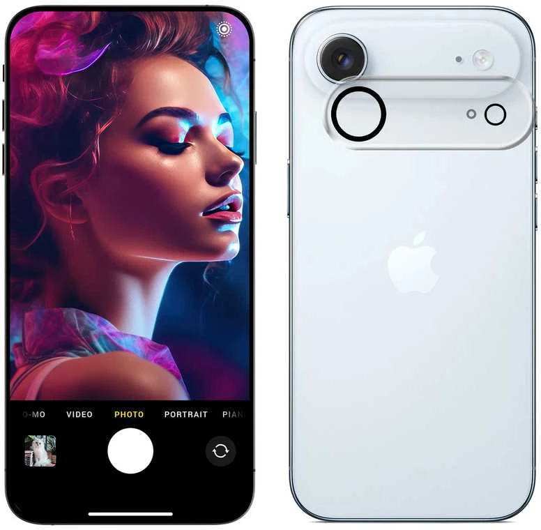 3Mk Protection 3mk Lens Pro visiškai dengiantis grūdintas stiklas iPhone Air