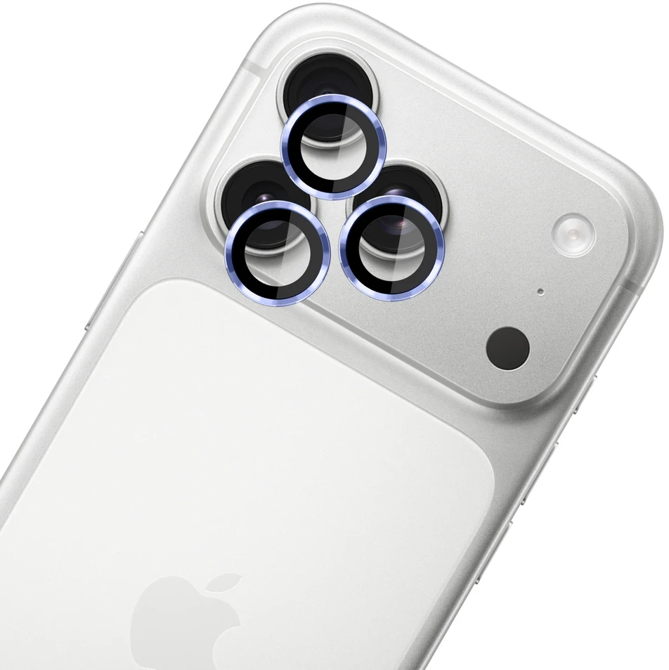 3Mk Protection 3mk Lens Protection Pro juodas grūdintas stiklas, skirtas iPhone 18 Pro / 18 Pro Max – šviesiai mėlyna