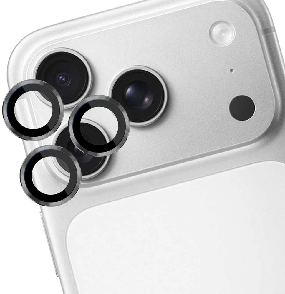 3MK objektyvo apsaugos Pro dėklas Apple iPhone 17 Pro / 17 Pro Max pilkas