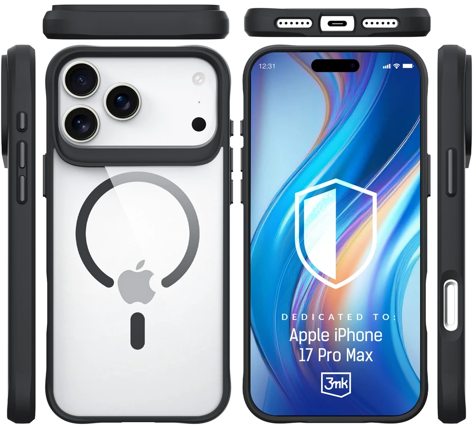 Dėklas 3MK Satin Armor MagCase skirtas Apple Apple iPhone 17 Pro Max