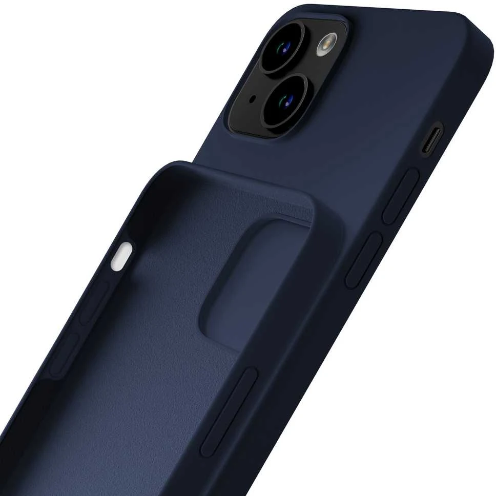 Nezatříděno 3Mk Protection 3mk Silikoninis dėklas for iPhone 15 Plus - Navy Mėlyna