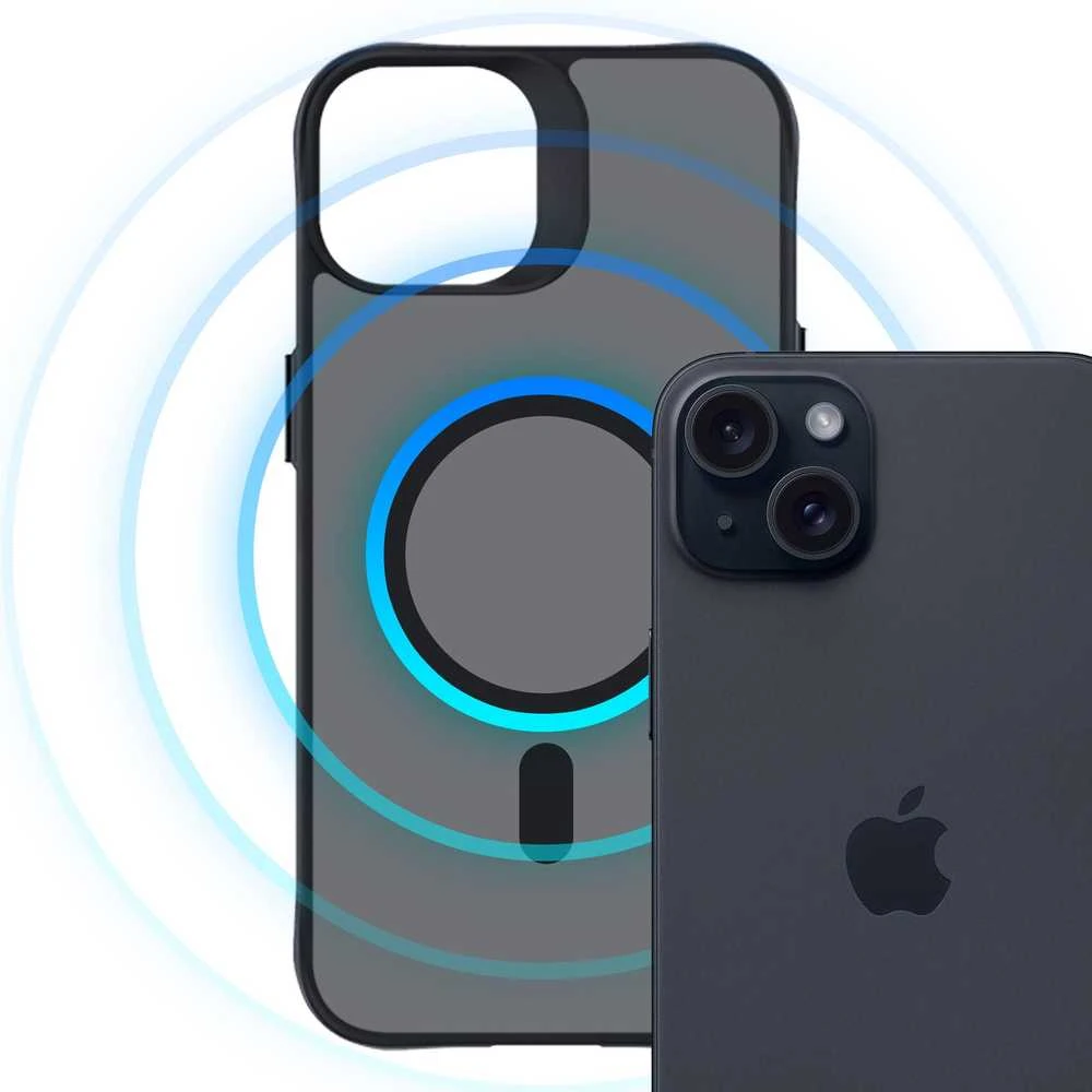 3MK Smoke MagDėklas Apple iPhone 15 6.1″