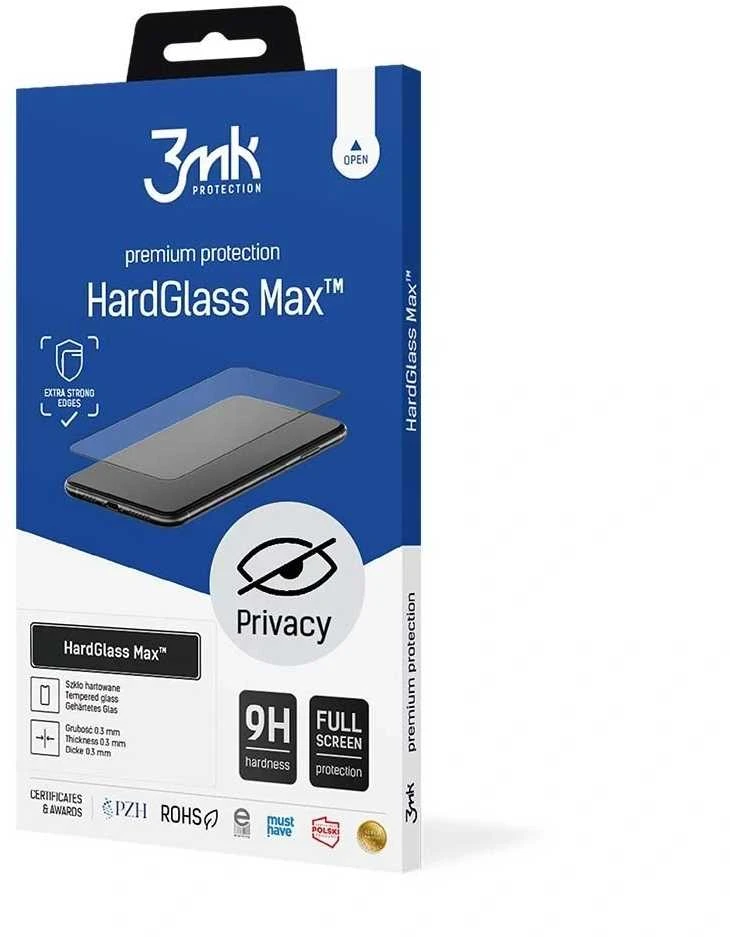 3Mk Protection 9H 3mk HardGlass Max Privacy™ privatumo stiklas, skirtas iPhone X