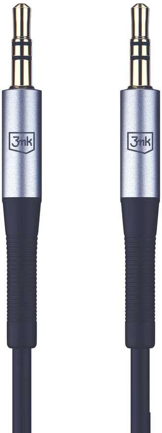 3MK AUX kabelis, 3,5 mm lizdas, 1 m