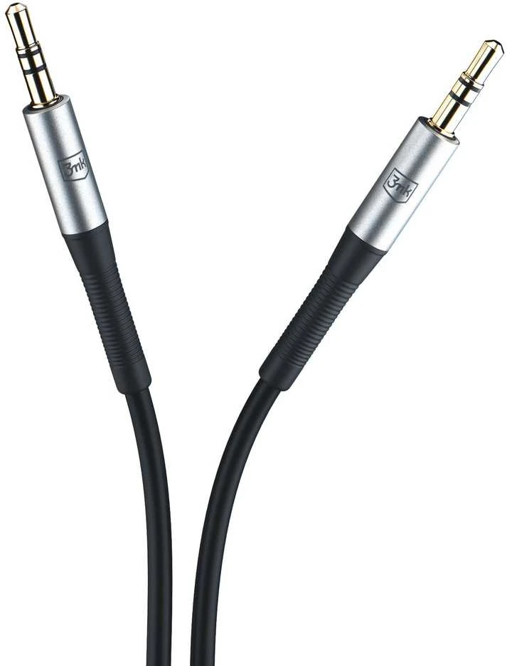 3MK AUX kabelis, 3,5 mm lizdas, 1 m
