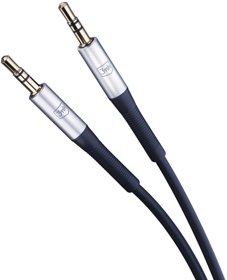 3MK AUX kabelis, 3,5 mm lizdas, 1 m