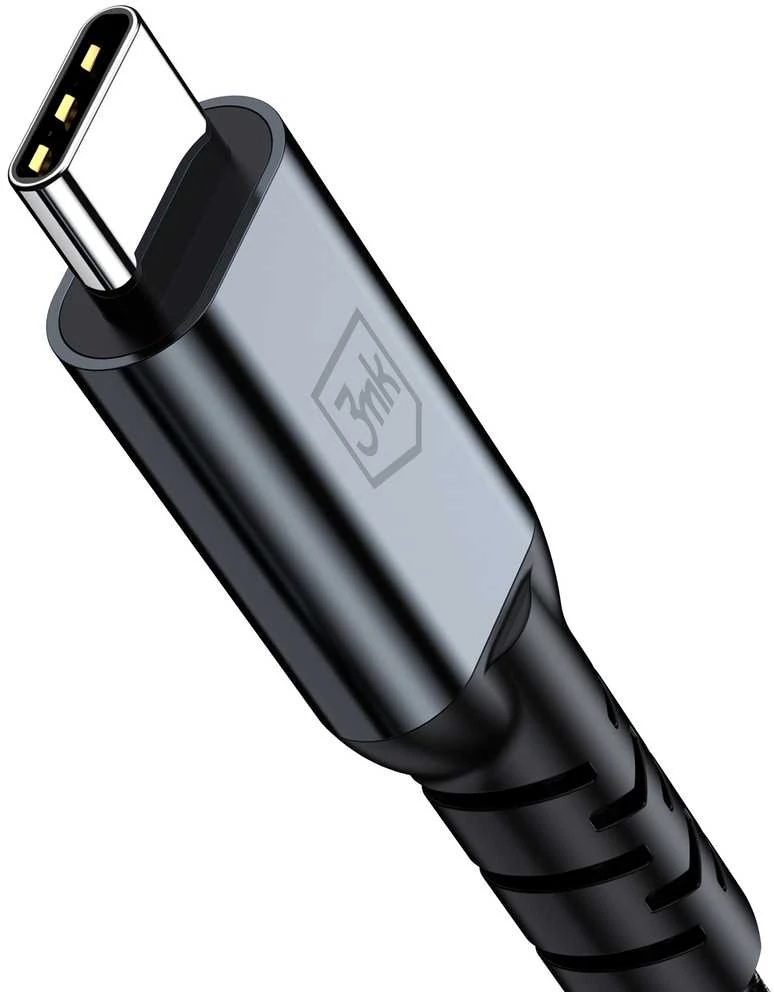 3Mk apsaugos priedai - 3mk Hyper Cable N-SERIES Thunderbolt 4 1m 48V/5A 40Gb/s 240W 8K60Hz Juodas