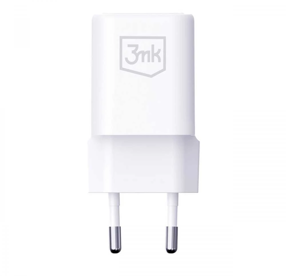 3Mk apsaugos priedai - 3mk Hyper Charger PD 33W GaN QC4+ PPS AFC FCP SCP 1A1C Baltas