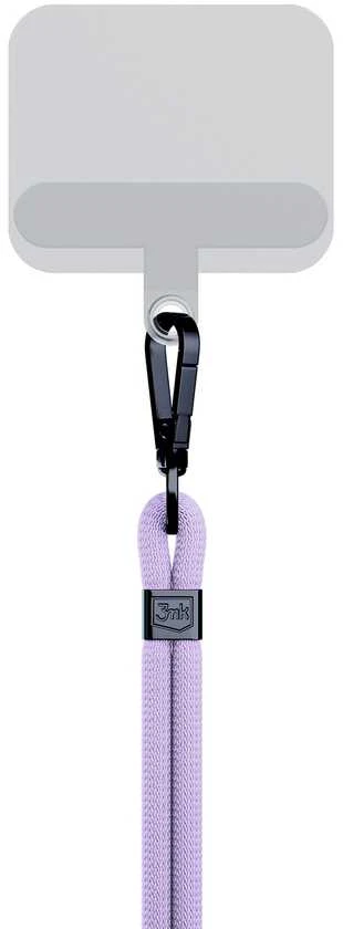 3MK EasyClip Violetinė (juodos spalvos) virvelė telefonui
