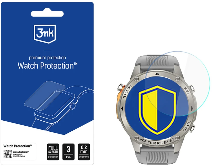 3Mk Protection Aligator Watch GPS - 3mk Watch Protection FlexibleGlass