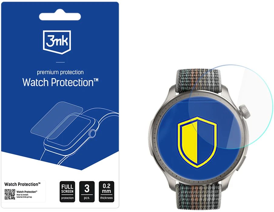 3Mk Protection 3mk Watch Protection ARC Išmanusis laikrodis Screen Protector Film for Amazfit Balance Ultra