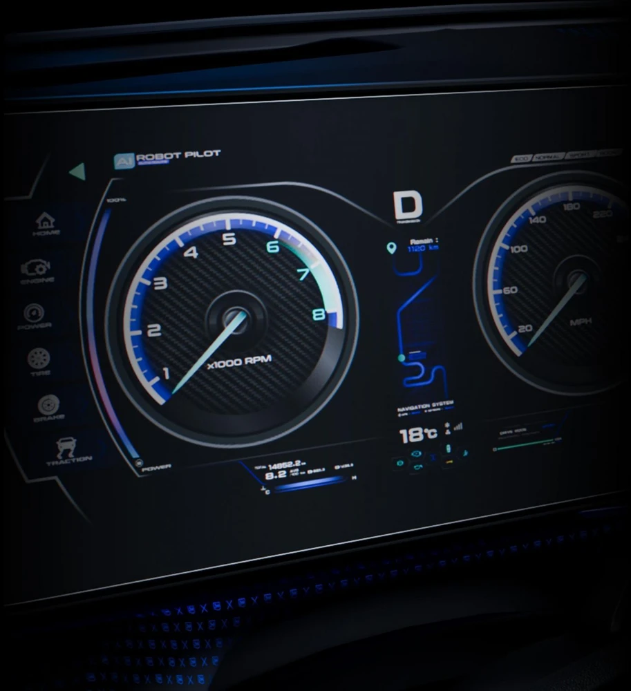 3Mk apsauga AUDI A4 B9 (2020 - 2024) - 3mk BladeShield centras Ekranas