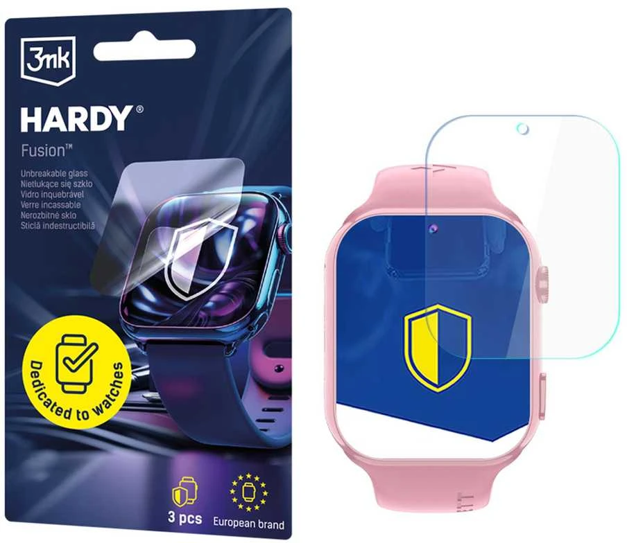Nezatříděno 3Mk apsauga 3mk laikrodžio apsauga ARC Išmanusis laikrodis Ekrano apsauginė plėvelė, skirta Garett Kids Twin 2 4G