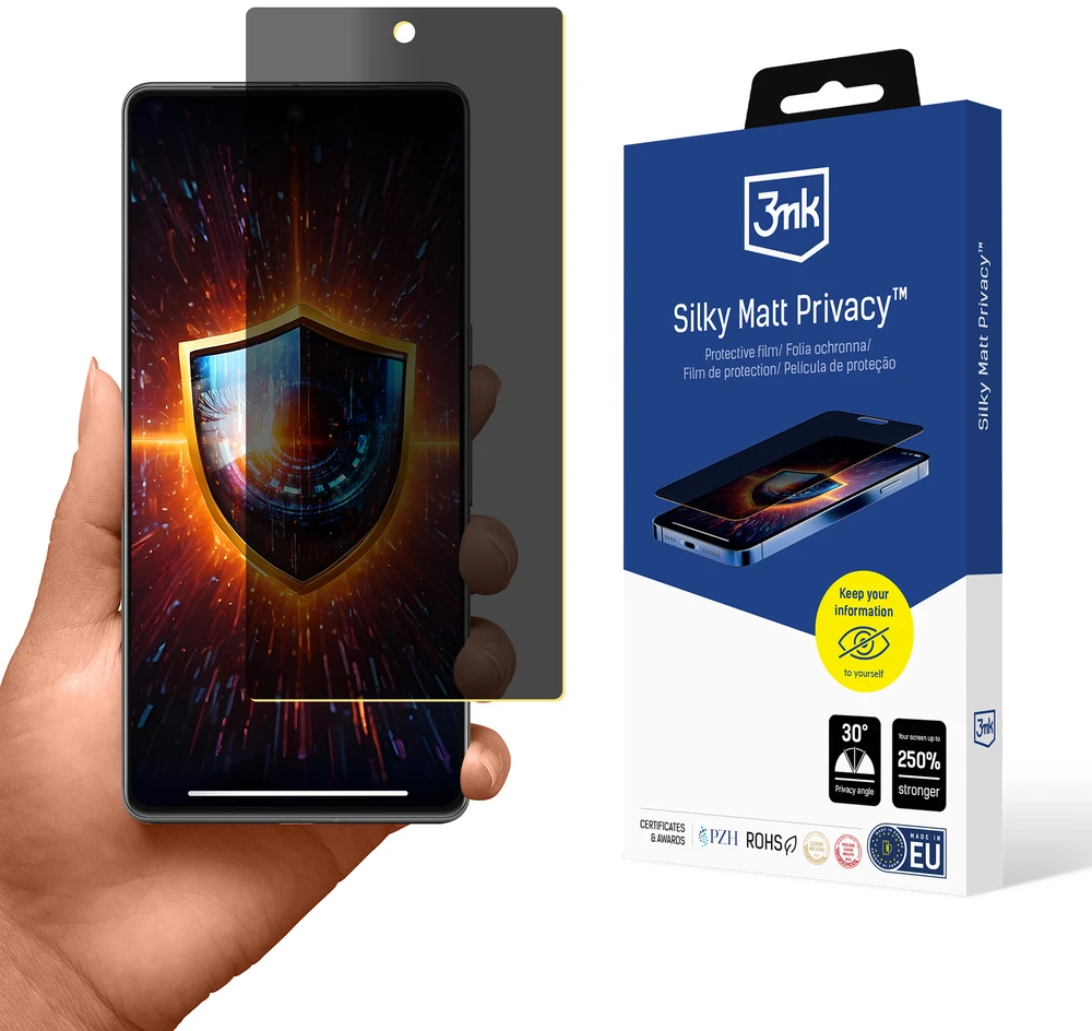 3Mk apsauga „Google Pixel 7A 5G“ – „3mk Silky Matt“ privatumas