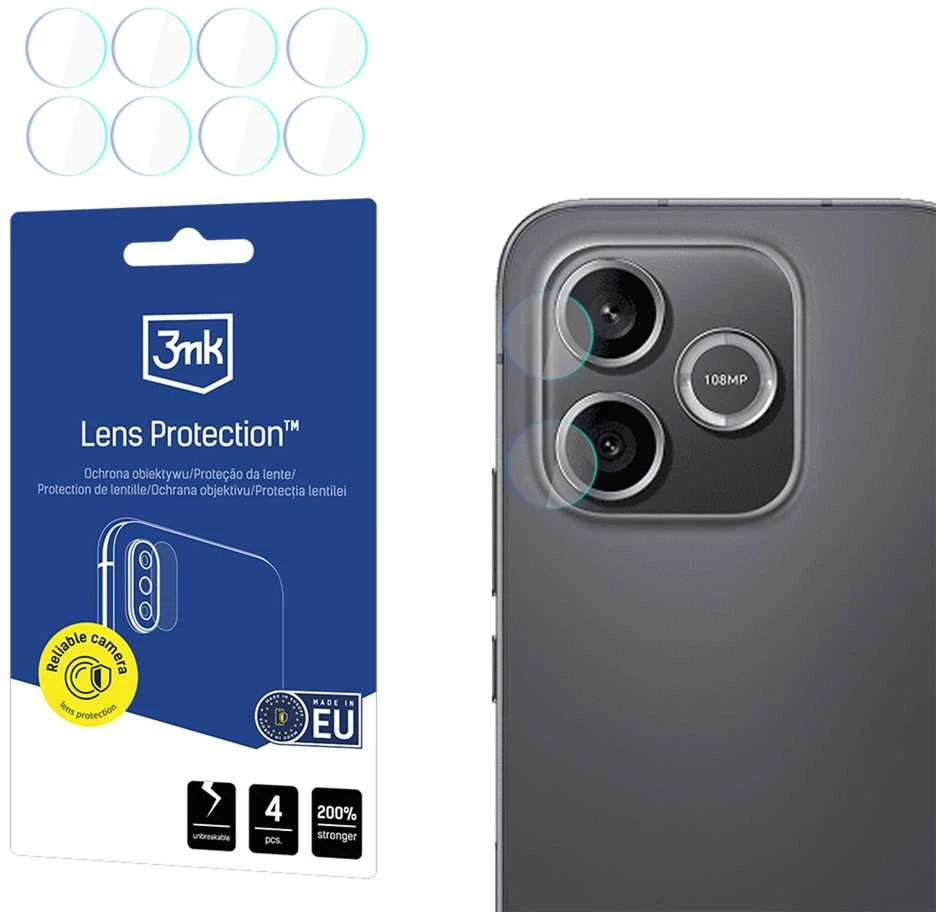 3Mk apsauga 3mk Lens Protection™ hibridinio fotoaparato objektyvo stiklas, skirtas Honor 600 Lite
