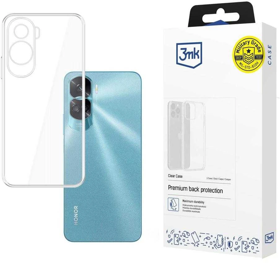 3mk dėklas telefonui skaidrus Honor 90 Lite - dėklas telefonui skaidrus
