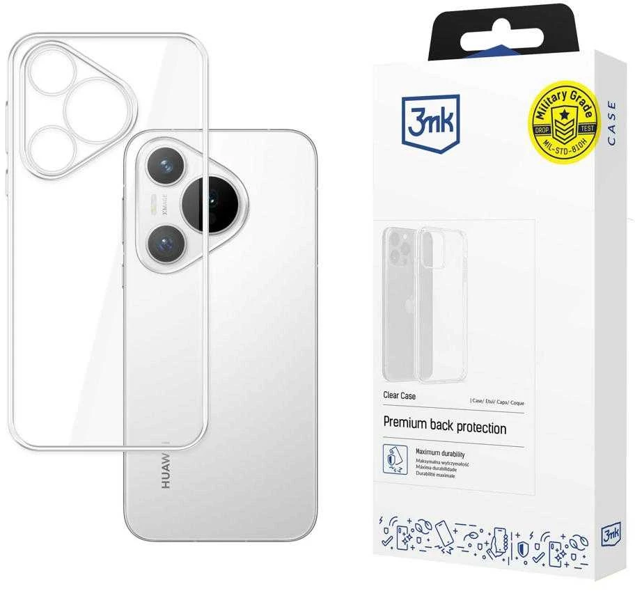 Huawei Pura 70 – 3mk skaidrus dėklas