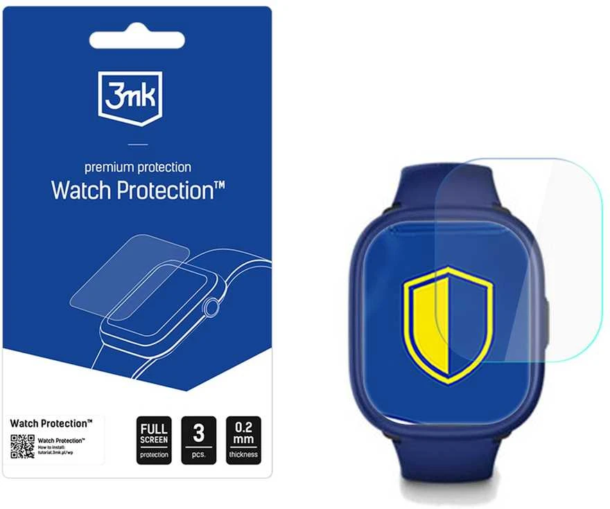 3Mk Protection 3mk Watch Protection ARC Išmanusis laikrodis Ekrano apsauga, skirta Lamax Watch Y4 Plus
