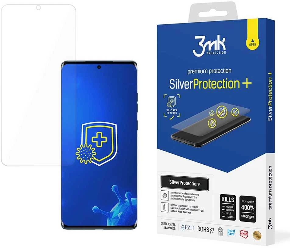 Nezatříděno 3MK SilverProtect+ Motorola Edge 50Fusion antimikrobinė plėvelė, skirta montuoti šlapiu būdu