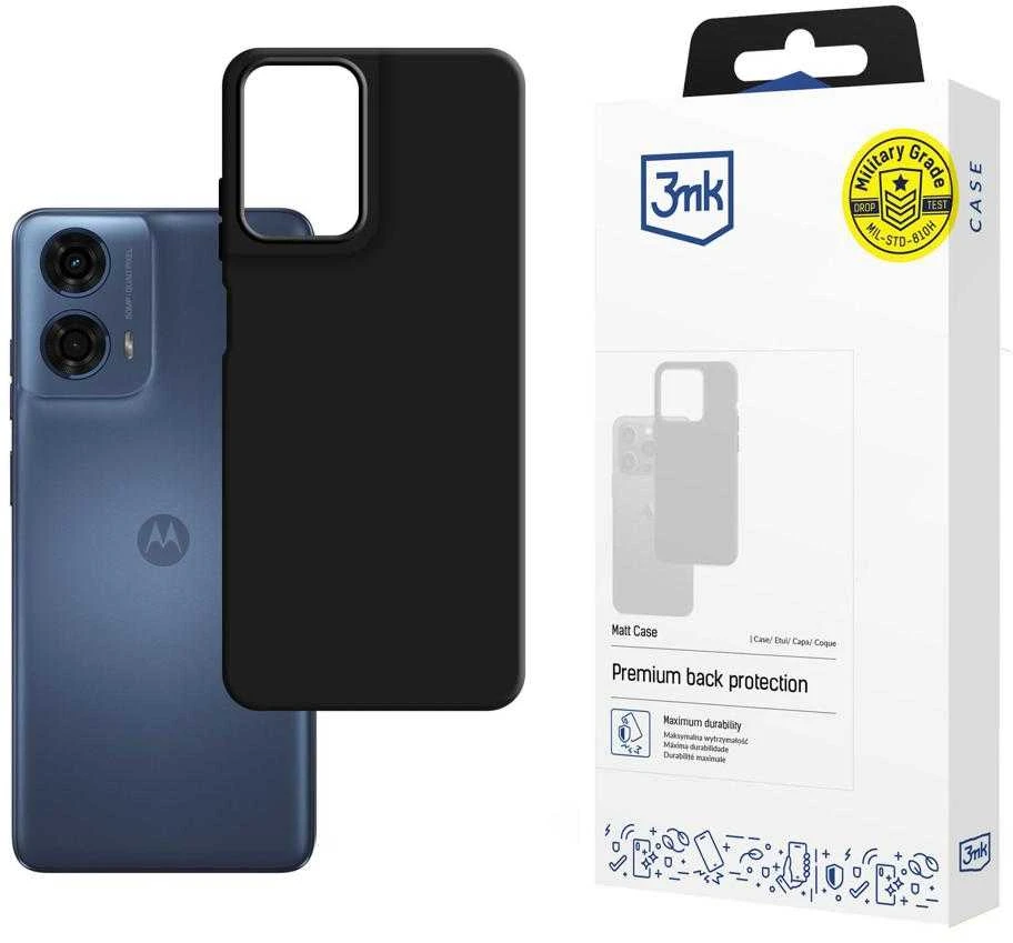 3mk Matt Motorola Moto G24 Power - dėklas telefonui juodos spalvos