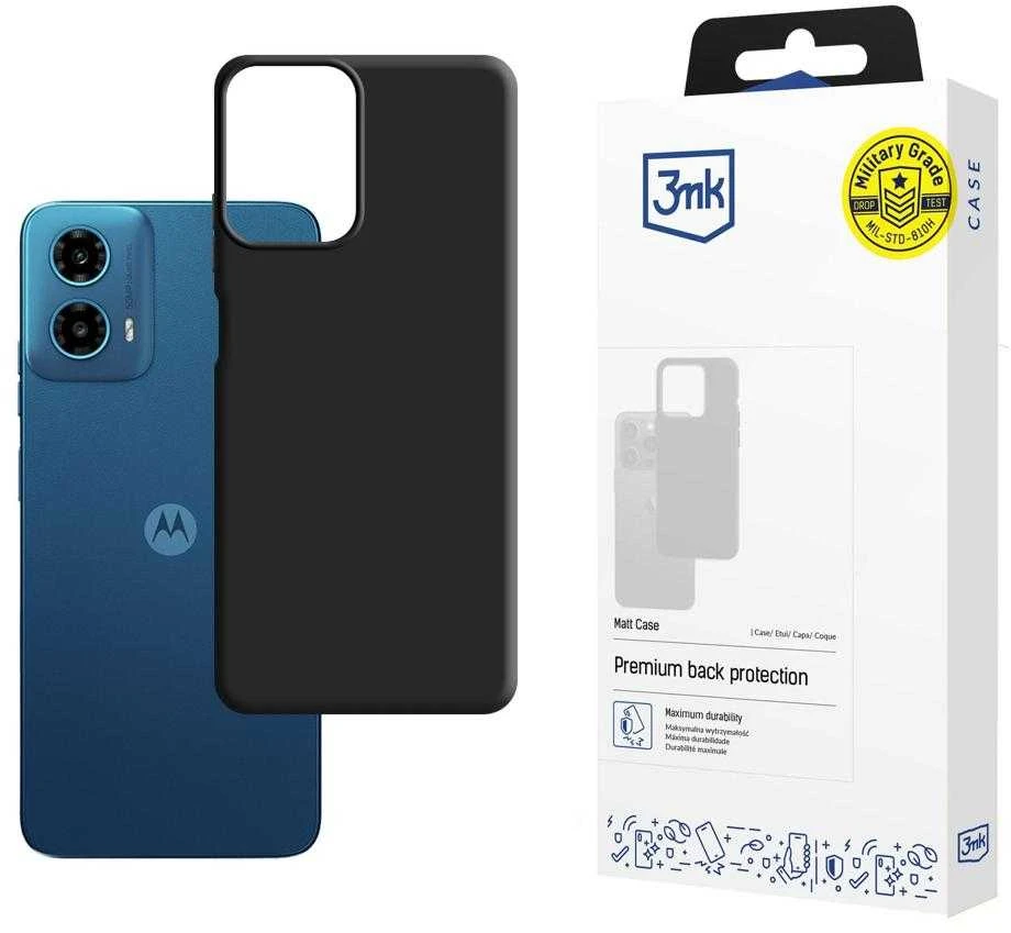 Nezatříděno 3MK Matt Dėklas Motorola Moto G34 5G juodos spalvos