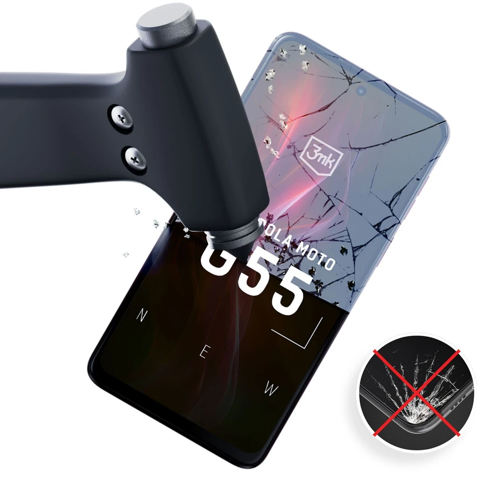 3Mk apsauga Motorola Moto G55 5G – 3mk Silky Matt Pro