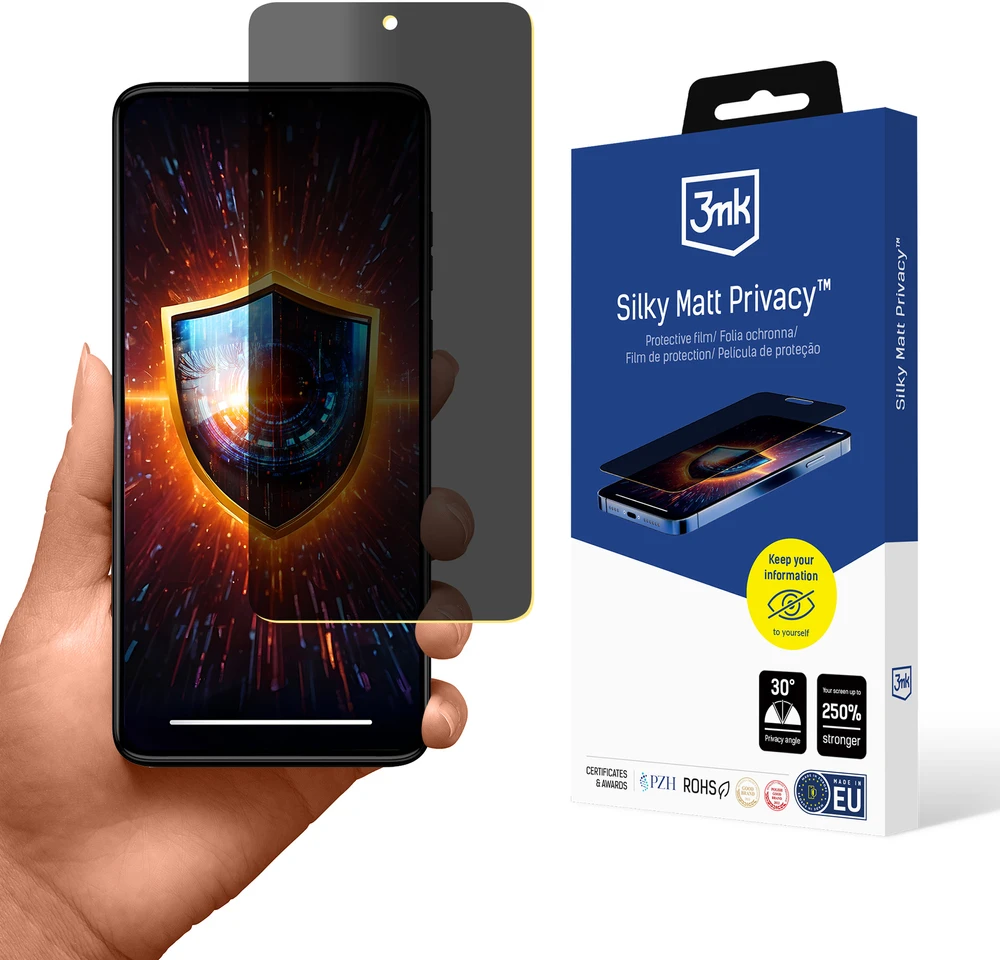 3Mk Protection Privatumo ekrano apsauga 3mk Silky Matt Privacy for Motorola Moto G84 5G