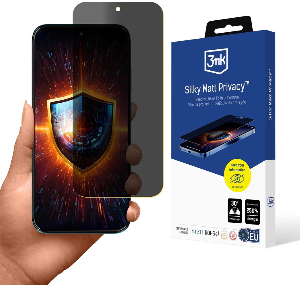 3Mk Protection 3mk Silky Matt Privacy™ ekrano apsauga, skirta Motorola Moto G87