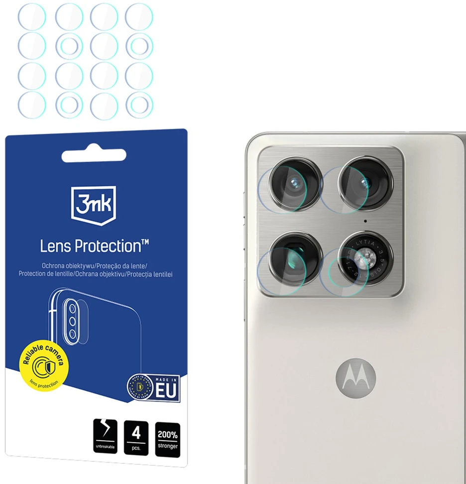 3Mk apsauga 3mk objektyvo apsauga hibridinio fotoaparato objektyvo stiklas, skirtas „Motorola Razr Fold“