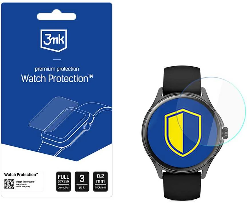 3Mk apsauga „Niceboy Watch Pixel 2“ – 3mk laikrodžio apsauga ARC