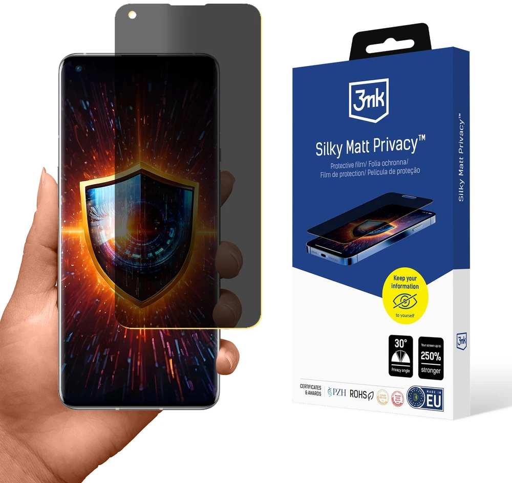 3Mk Protection 3mk Silky Matt Privacy™ ekrano apsauga, skirta OnePlus 9 Pro