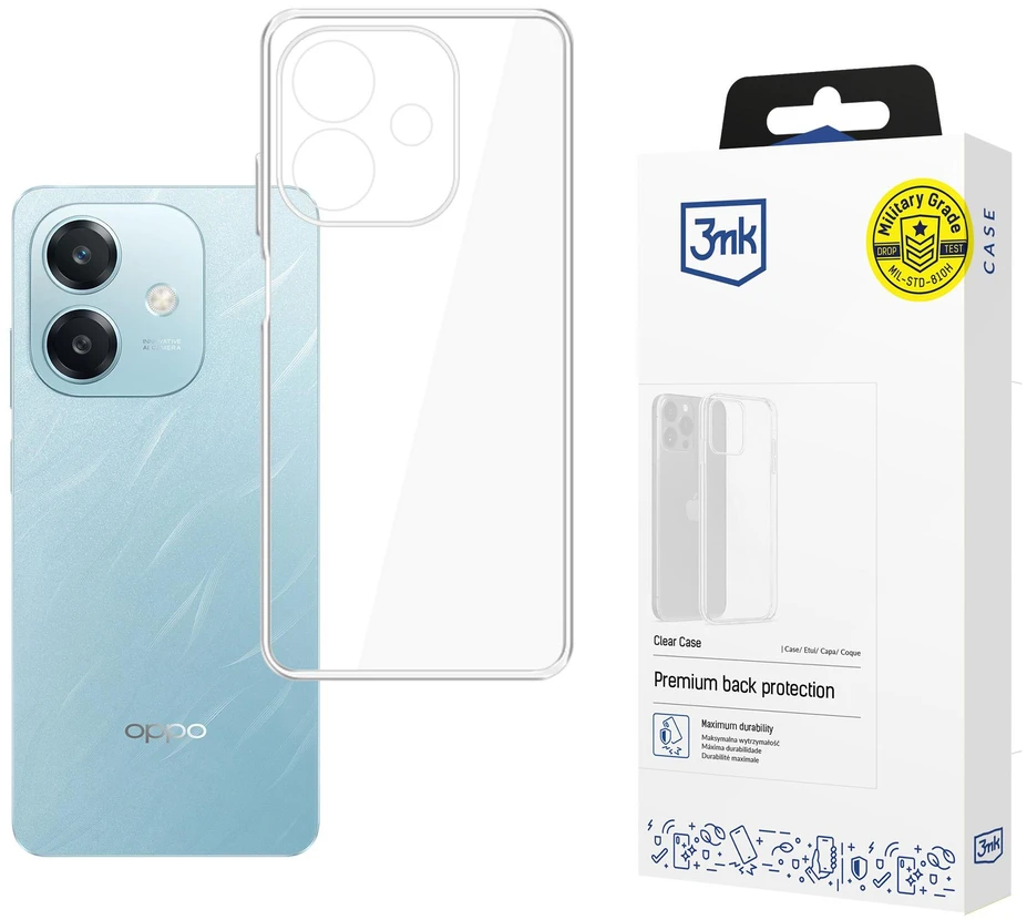 Nezatříděno 3Mk Protection 3mk skaidrus dėklas, skirtas Oppo A60 5G - skaidrus