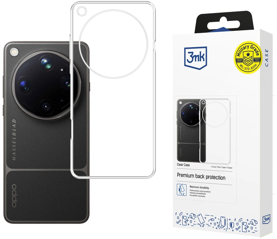 3Mk Protection 3mk skaidrus dėklas, skirtas Oppo Find X9 Ultra