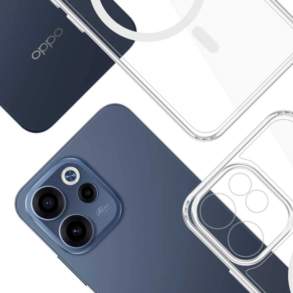 3Mk apsauginis 3mk šarvuotas dėklas Oppo Reno 15 F 5G / Reno 15 FS 5G (CPH2801) - skaidrus