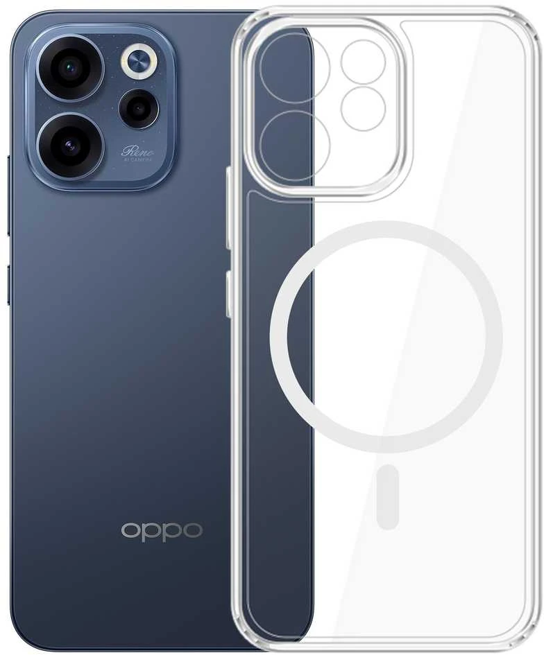 3Mk apsauginis 3mk šarvuotas dėklas Oppo Reno 15 F 5G / Reno 15 FS 5G (CPH2801) - skaidrus